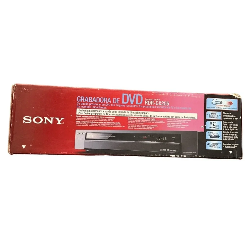 Sony rdr gx255